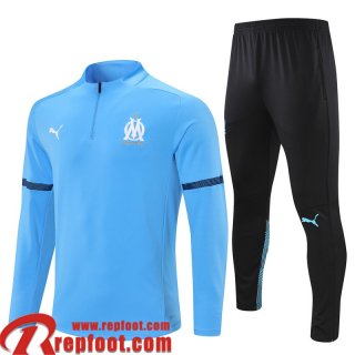 Olympique Marseille Survetement de Foot bleu Homme 2021 2022 TG160