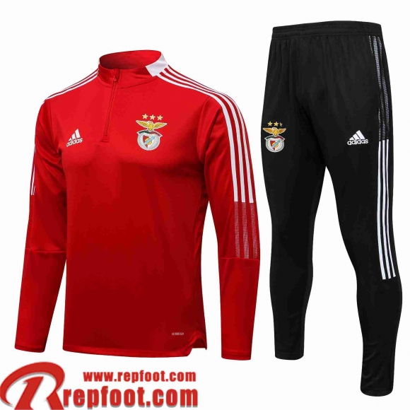 Benfica Survetement de Foot rouge Homme 2021 2022 TG171