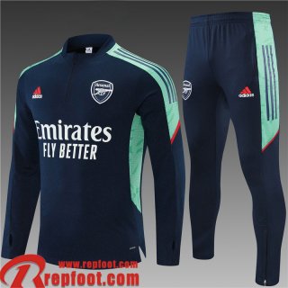 Arsenal Survetement de Foot bleu Enfant 2021 2022 TK118