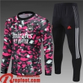 Arsenal Survetement de Foot Gris rose Enfant 2021 2022 TK119