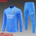 Real Madrid KIT: Survetement de Foot Enfant 2025 2026 C951