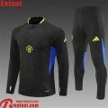 Manchester United KIT: Survetement de Foot Enfant 2025 2026 C953