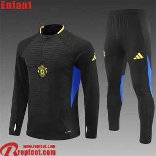 Manchester United KIT: Survetement de Foot Enfant 2025 2026 C953