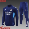 Real Madrid KIT: Survetement de Foot Enfant 2025 2026 C954