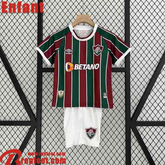 Fluminense Maillot de Foot Domicile Enfant 23 24  Fluminense Maillot de Foot Domicile Enfant 23 24