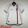 Angleterre Retro Maillot De Foot Domicile Homme 2002 FG320