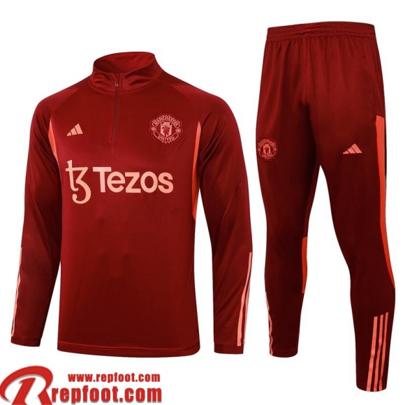 Manchester United Survetement de Foot Homme 23 24 A150