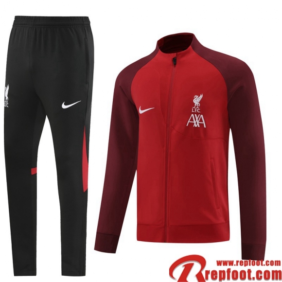 Veste Foot Liverpool rouge Homme 22 23 JK590