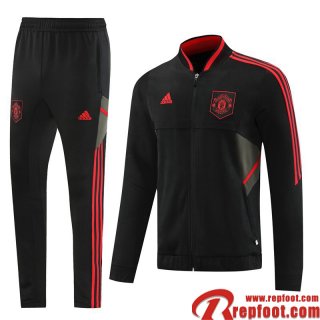 Veste Foot Manchester United noir Homme 22 23 JK593