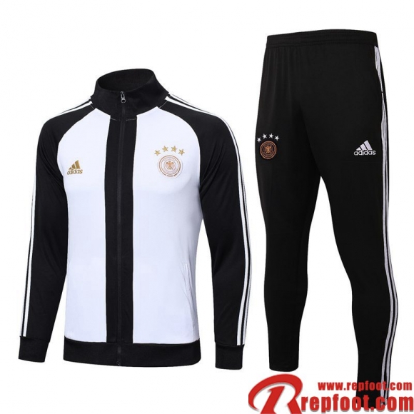 Veste Foot Allemagne Blanc Homme 22 23 JK612