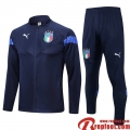 Veste Foot Italie bleu marine Homme 22 23 JK618