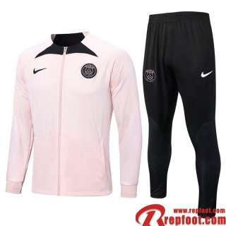 Veste Foot PSG rose Homme 22 23 JK622