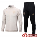 Veste Foot Allemagne couleur crème Homme 22 23 JK639