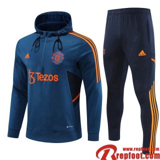 Sweater-2223-14 Manchester United bleu Homme 22 23 SW52