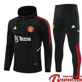 Sweater-2223-15 Manchester United noir Homme 22 23 SW53