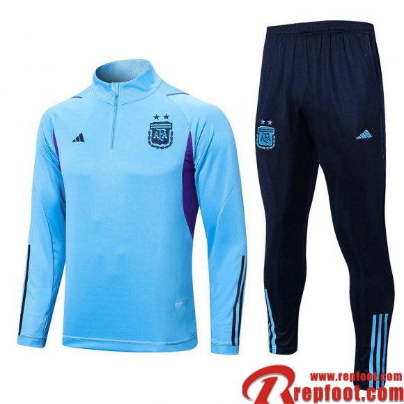 Survetement de Foot Argentine bleu ciel Homme 22 23 TG556