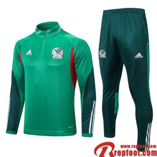 Survetement de Foot Mexique vert Homme 22 23 TG566