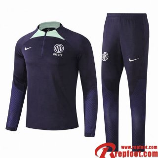 Survetement de Foot Inter Milan bleu marine Homme 22 23 TG573