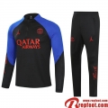 Survetement de Foot PSG noir Homme 22 23 TG575