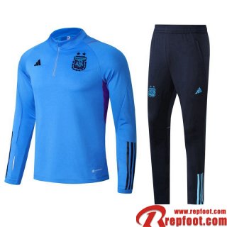 Survetement de Foot Argentine bleu Homme 22 23 TG576