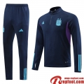 Survetement de Foot Argentine bleu marine Homme 22 23 TG584