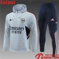 Sweatshirt Foot Arsenal gris Enfant 22 23 TK490