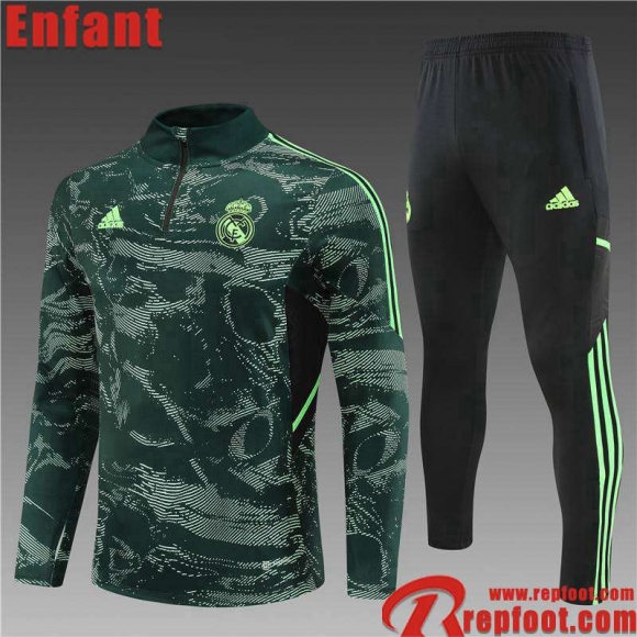 Survetement de Foot Real Madrid camouflage Enfant 22 23 TK501