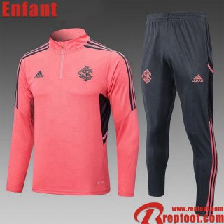 Survetement de Foot Bresil rose Enfant 22 23 TK515