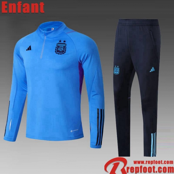 Survetement de Foot Argentine bleu Enfant 22 23 TK531