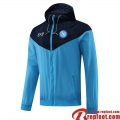 Coupe Vent - Sweat a Capuche Naples bleu Homme 22 23 WK200