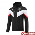 Coupe Vent - Sweat a Capuche PSG noir Homme 22 23 WK202