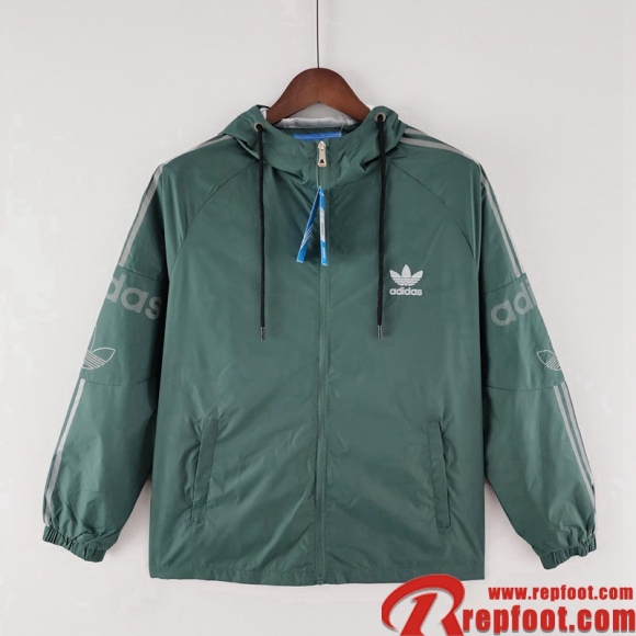 Coupe Vent - Sweat a Capuche Sport vert Homme 22 23 WK206