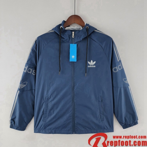 Coupe Vent - Sweat a Capuche Sport bleu Homme 22 23 WK210 Coupe Vent - Sweat a Capuche Sport bleu Homme 22 23 WK210