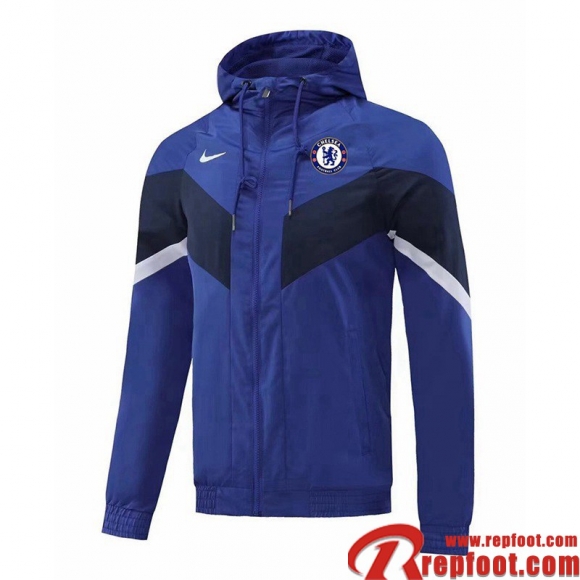 Coupe Vent - Sweat a Capuche Chelsea bleu Homme 22 23 WK226