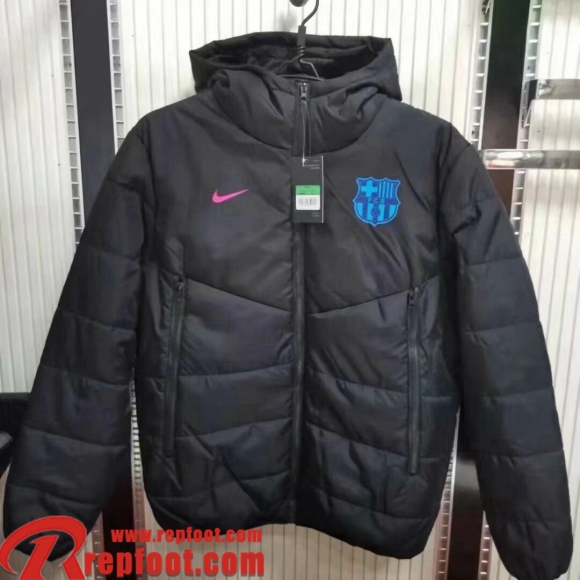 Barcelone Doudoune Foot noir Homme 2021 2022 DD65