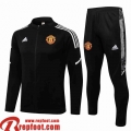 Manchester United Veste Foot noir Homme 2021 2022 JK243