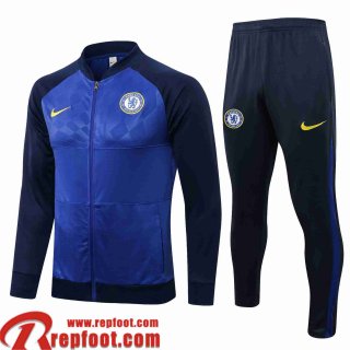 Chelsea Veste Foot bleu Homme 2021 2022 JK245