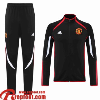 Manchester United Veste Foot noir Homme 2021 2022 JK248