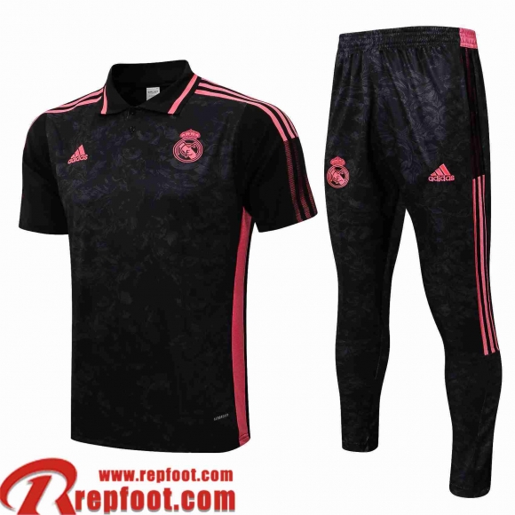 Real Madrid Polo foot noir Homme 2021 2022 PL222 Real Madrid Polo foot noir Homme 2021 2022 PL222