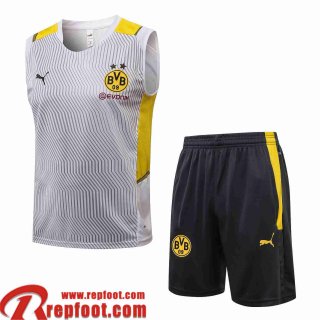 Dortmund BVB Sans manches blanc Homme 2021 2022 PL235