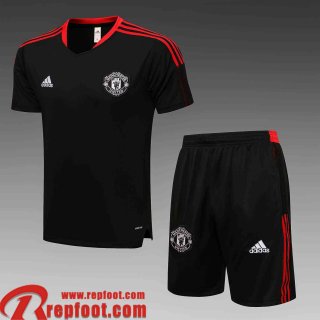 Manchester United T-shirt noir Homme 2021 2022 PL246