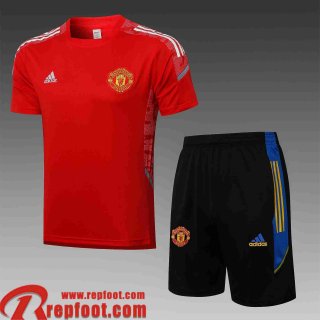 Manchester United T-shirt rouge Homme 2021 2022 PL249