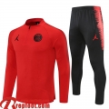 PSG Survetement de Foot rouge Homme 2021 2022 TG181