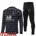 PSG Survetement de Foot noir Homme 2021 2022 TG187