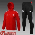 Bayern Munich Coupe Vent - Sweat a Capuche rouge Homme 2021 2022 WK29