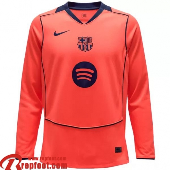 Barcelone Maillots De Foot Third Homme Manche Longue 2025 2026 Barcelone Maillots De Foot Third Homme Manche Longue 2025 2026