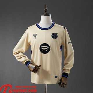 Barcelone Maillots De Foot Exterieur Homme Manche Longue 2025 2026