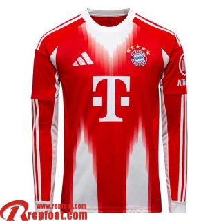 Bayern Munich Maillots De Foot Domicile Homme Manche Longue 2025 2026