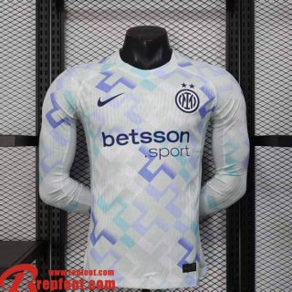 Inter Milan Maillots De Foot Exterieur Homme Manche Longue 2025 2026