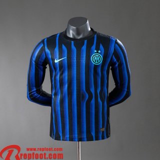 Inter Milan Maillots De Foot Domicile Homme Manche Longue 2025 2026